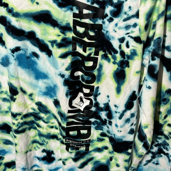 Abercrombie Kids Long Sleeve Tie-Dye T-shirt Size 15-16 - Picture 3 of 6